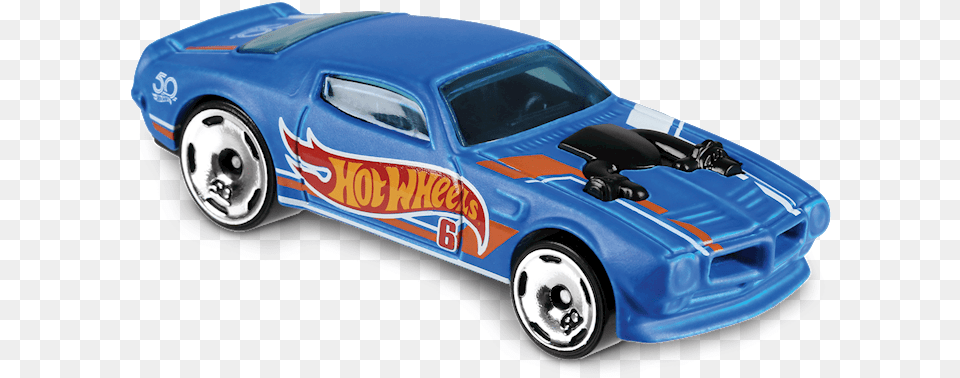 Pontiac Firebird In Blue Hw 50th Race Team Car 70 Pontiac Firebird Hot Wheels, Alloy Wheel, Vehicle, Transportation, Tire Free Png Download