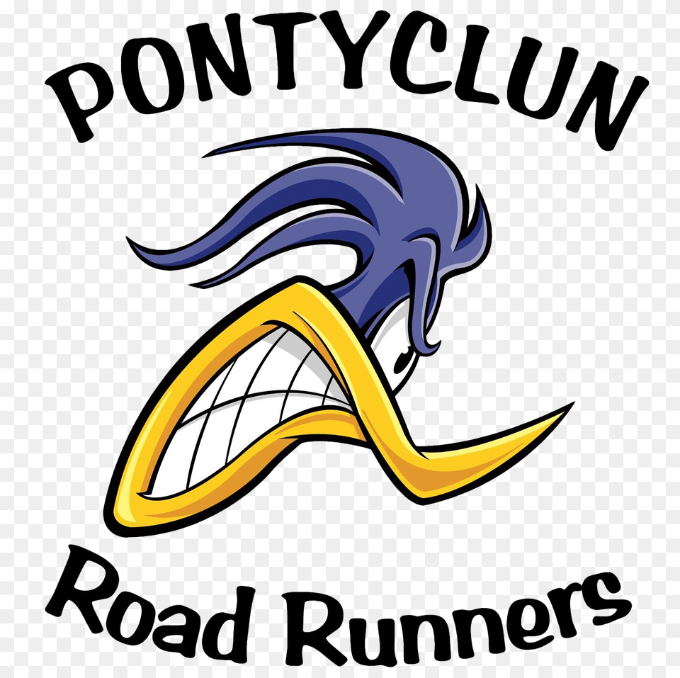 Pontyclun Road Runners Road Runner Face, Logo, Blackboard, Emblem, Symbol Free Transparent Png
