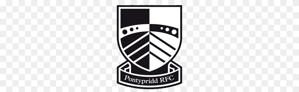 Pontypridd Rfc Rugby Logo, Emblem, Symbol, Armor, Mailbox Free Png