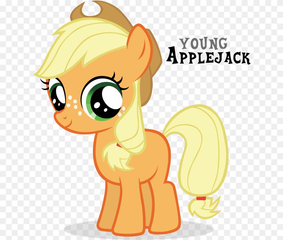 Pony Clipart Apple Jack My Little Pony Small, Publication, Book, Comics, Person Png