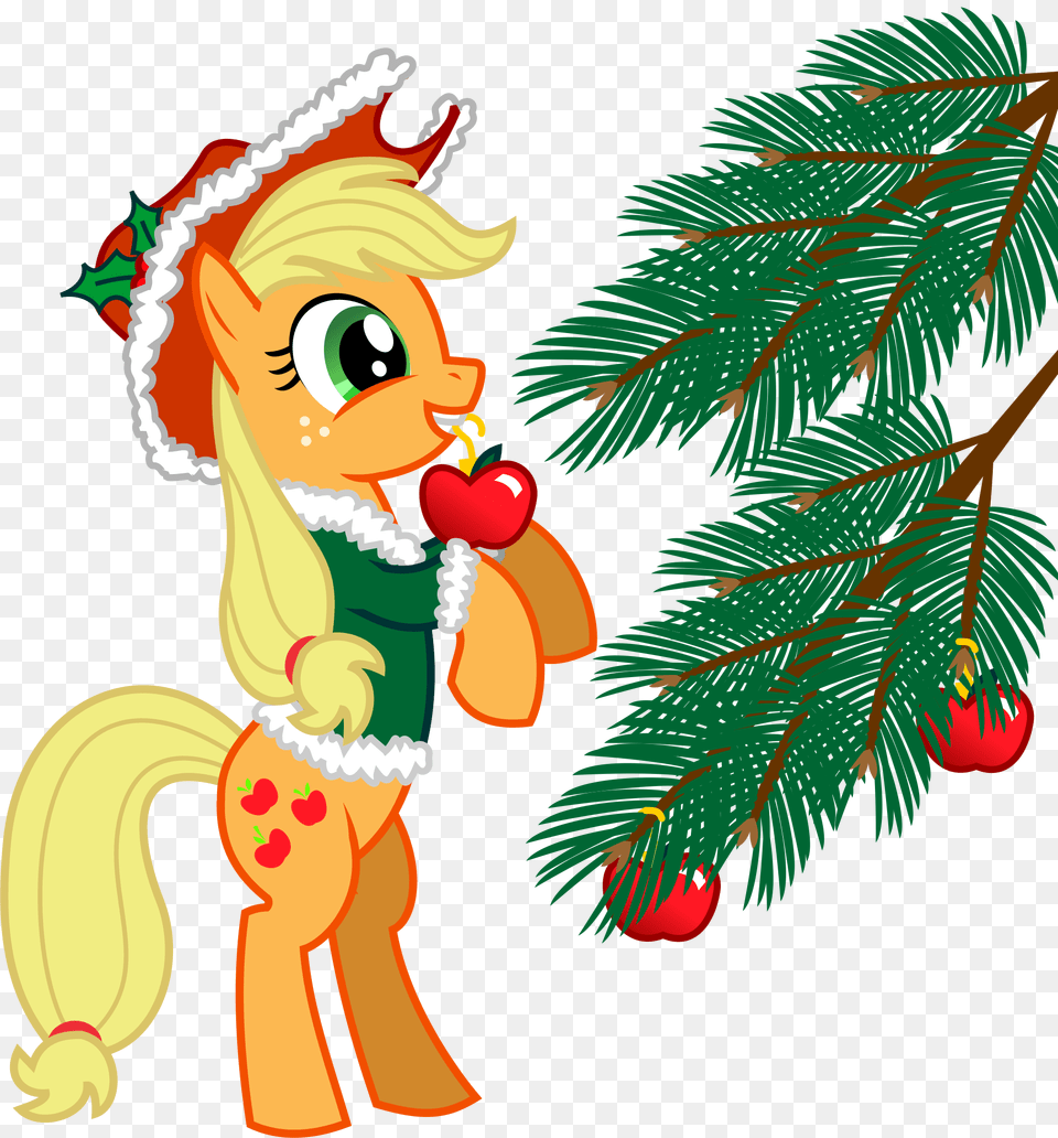 Pony Clipart Christmas, Plant, Tree, Food, Fruit Free Transparent Png