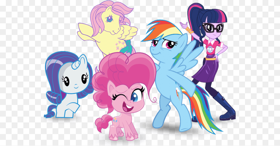 Pony Dolls Games Apps And Videos My Little Pony My Little Pony, Book, Comics, Publication, Baby Free Png