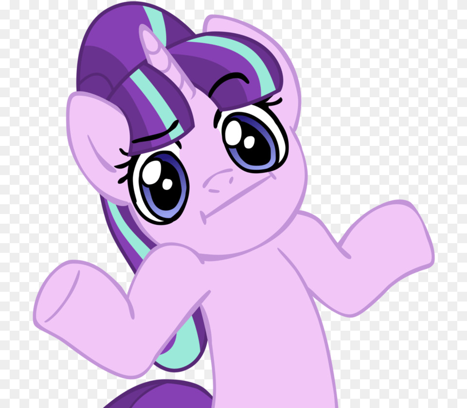 Pony Shrug, Purple, Baby, Person, Cartoon Png Image