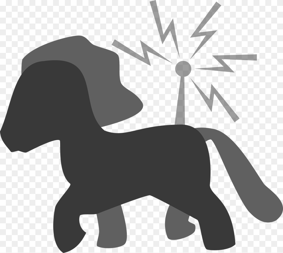 Pony Simple Robot Svg Library Download Dog, Stencil, Silhouette, Baby, Person Free Transparent Png