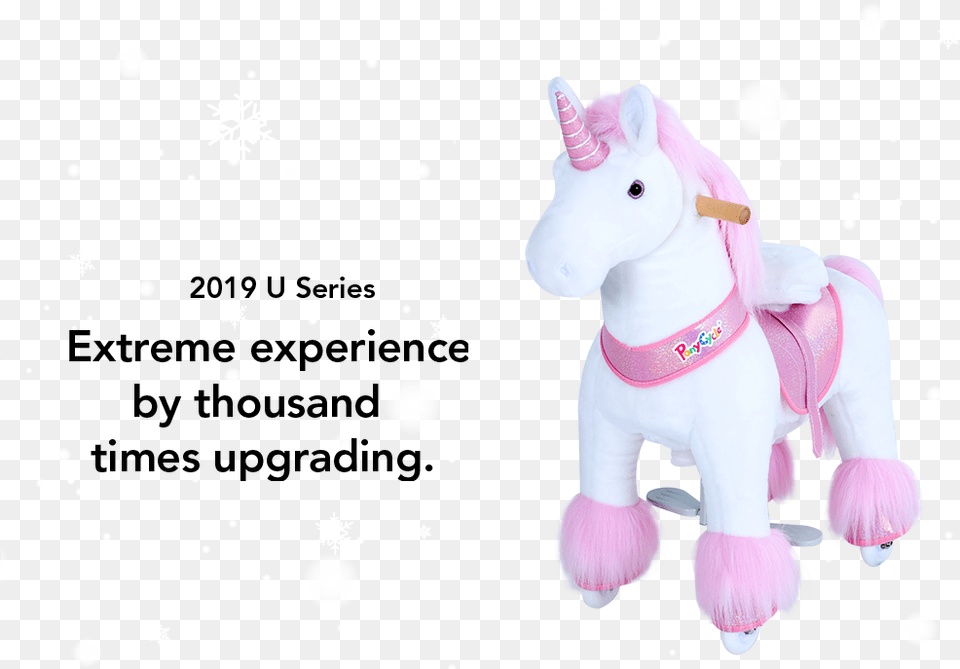 Ponycycle Unicorn, Plush, Toy, Animal, Horse Png