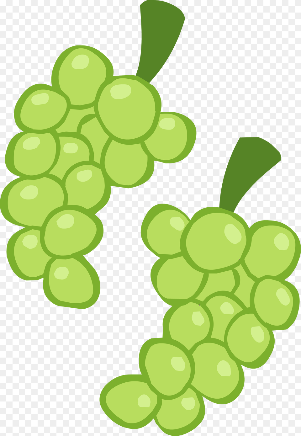 Ponymaker Grapes Images At Vector Image Clipart Clipart Grapes Green, Produce, Food, Fruit, Plant Free Transparent Png