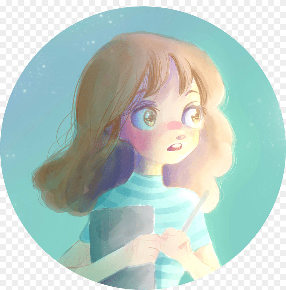 Ponyo Ilustracin Para La Exposicin Colectiva Illustration, Photography, Adult, Face, Female Png