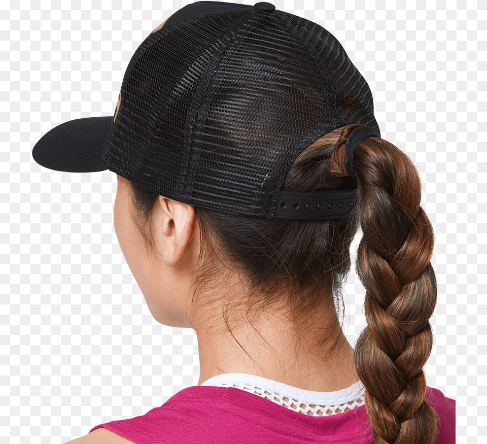 Ponytail Girl, Baseball Cap, Cap, Clothing, Hat Png Image