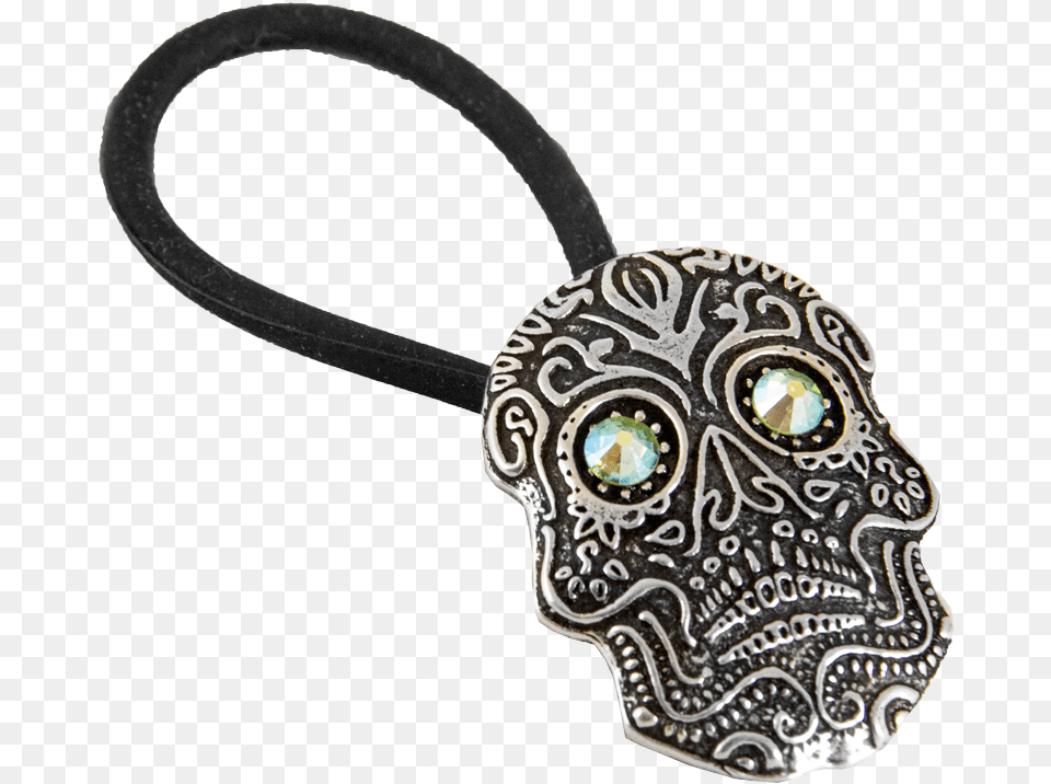Ponytail Holder Skull, Accessories, Jewelry, Gemstone Png