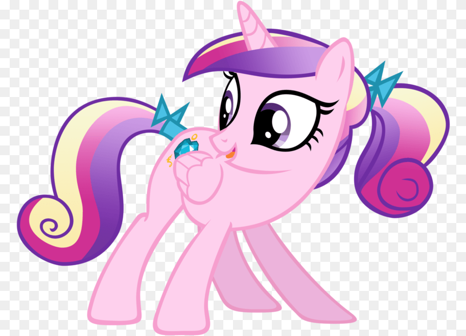 Ponytail Princess Cadance Safe Mlp Princess Cadence Filly, Purple, Baby, Person, Face Free Png