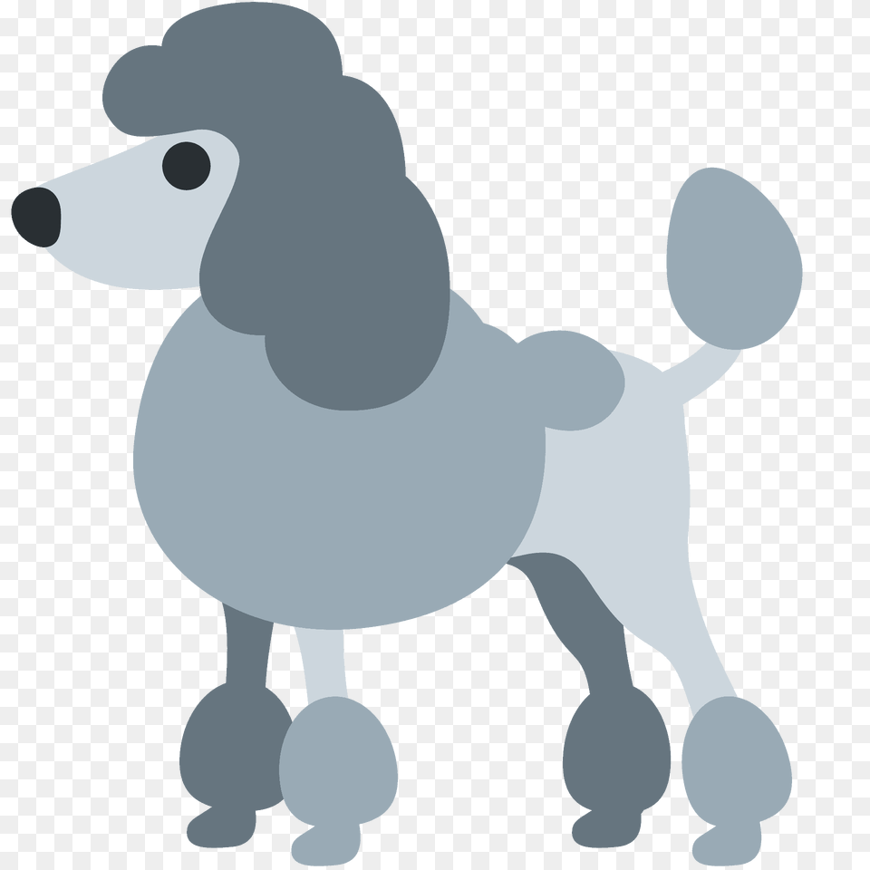 Poodle Emoji Clipart, Animal, Canine, Dog, Mammal Free Png
