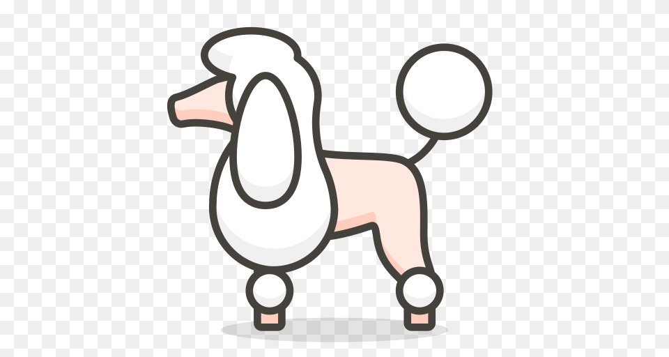 Poodle Icon Of Vector Emoji, Animal Free Png Download