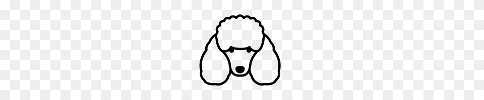 Poodle Icons Noun Project, Gray Free Transparent Png