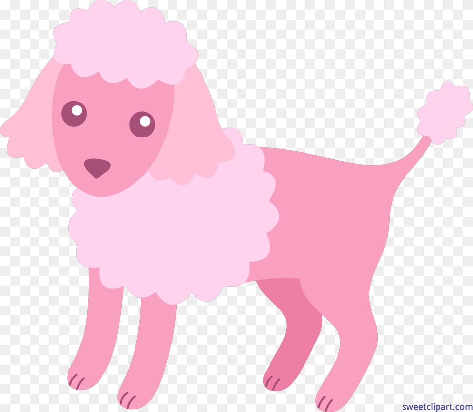 Poodle Pink Clip Art, Animal, Baby, Canine, Person Png Image