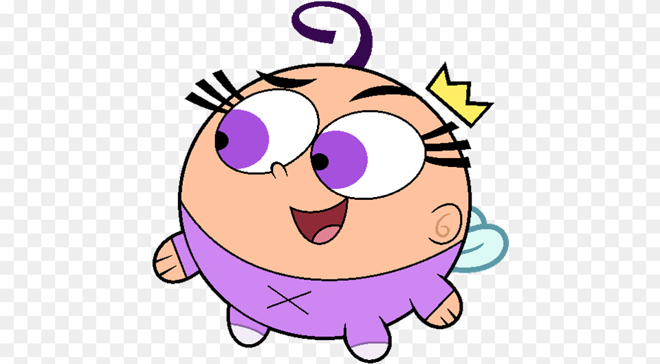 Poof Effect Puff Fairly Odd Parents, Baby, Person, Purple, Head Png Image