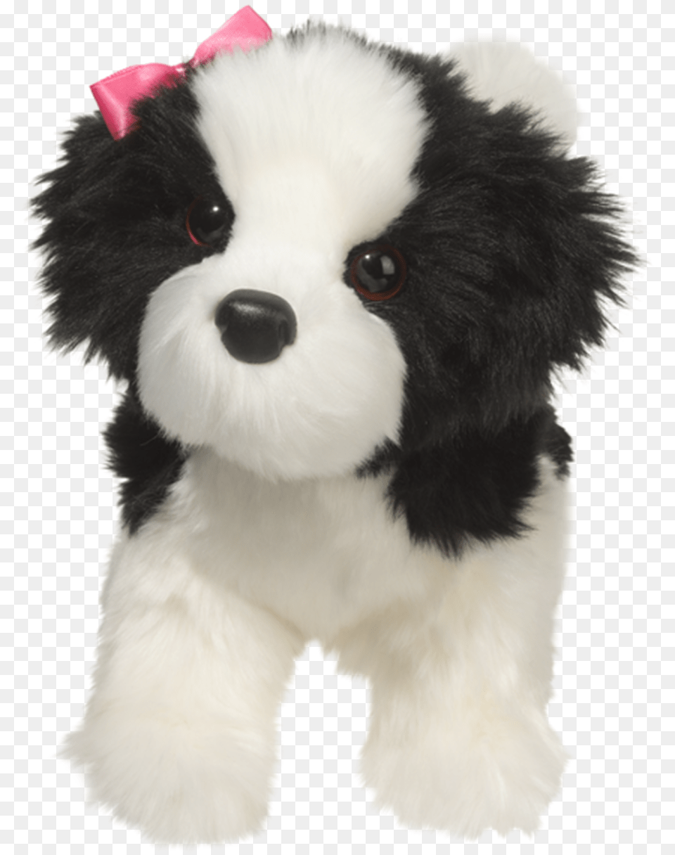 Poofy Black U0026 White Shih Tzu By Douglas Shih Tzu Stuffed Animal, Canine, Dog, Mammal, Pet Free Transparent Png