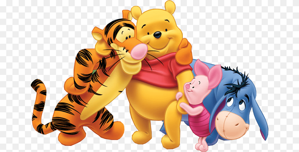 Pooh And Friends 6, Cartoon Png