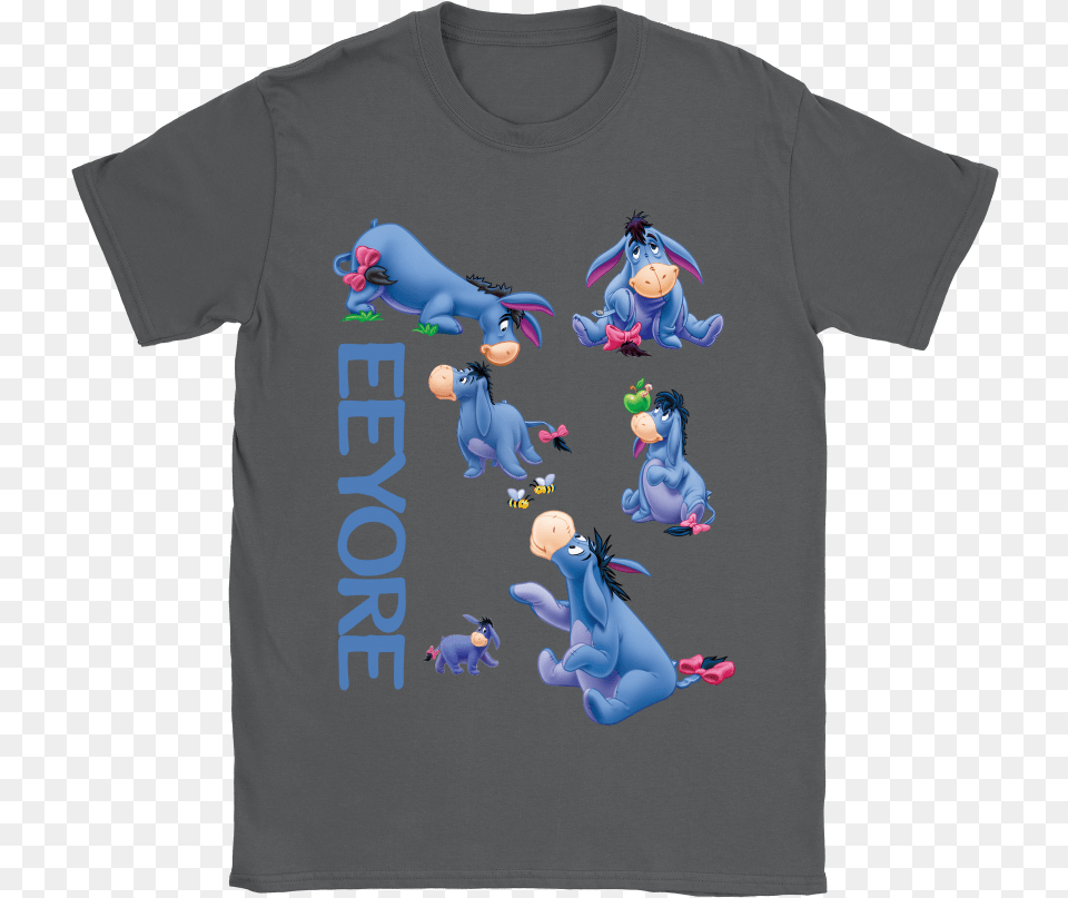 Pooh Eeyore The Gloomy Donkey Shirts Eeyore, Clothing, T-shirt, Toy, Baby Free Png