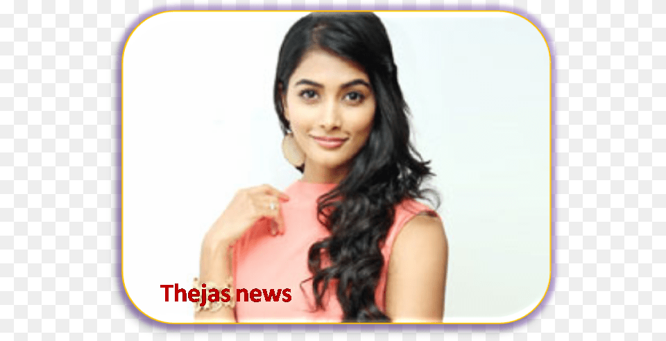 Pooja Hegde, Head, Face, Smile, Happy Free Png