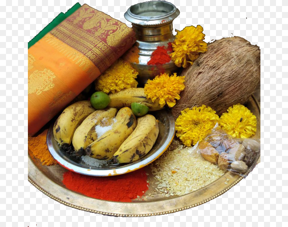 Pooja Thali Prayer Plate, Food, Food Presentation, Fruit, Plant Png