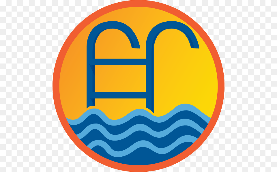 Pool And Spa Services Logo Circle Free Png