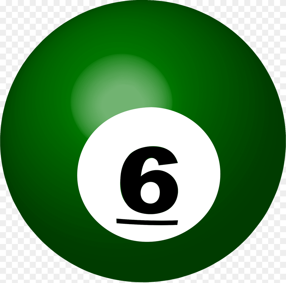 Pool Ball Clipart, Green, Sphere, Text, Symbol Png Image