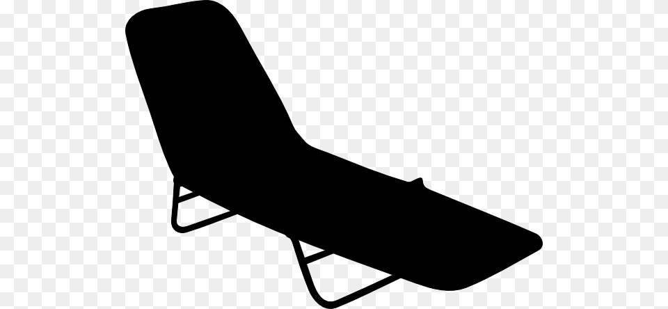 Pool Chair Silhouette Clip Art, Furniture, Smoke Pipe Free Png Download