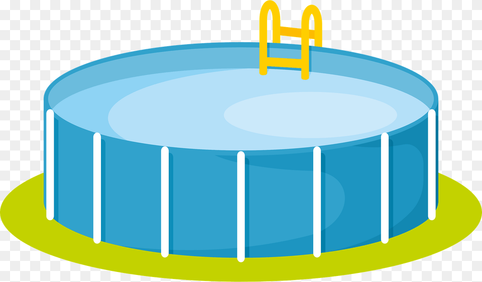 Pool Ground Clipart, Birthday Cake, Cake, Cream, Dessert Png Image