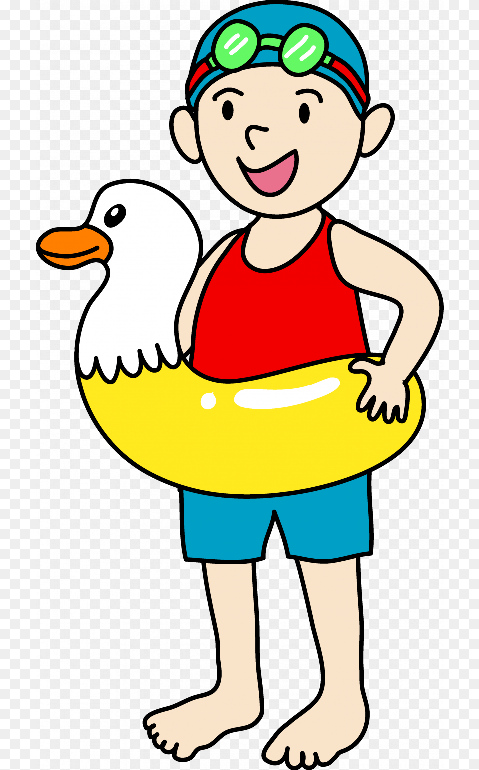 Pool Images Clip Art Going To The Swimming Pool Clipart, Baby, Cap, Clothing, Hat Free Png Download