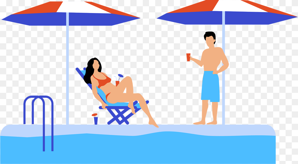 Pool Party Clipart, Adult, Person, Man, Male Png Image