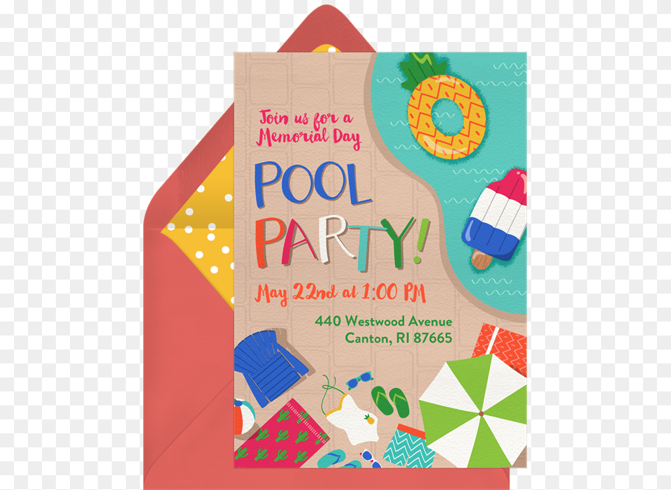 Pool Party Invitation Pool Party Invitation, Advertisement, Poster Free Png Download