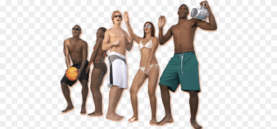 Pool Party People Image Pool Party People, Shorts, Clothing, Adult, Person Free Png