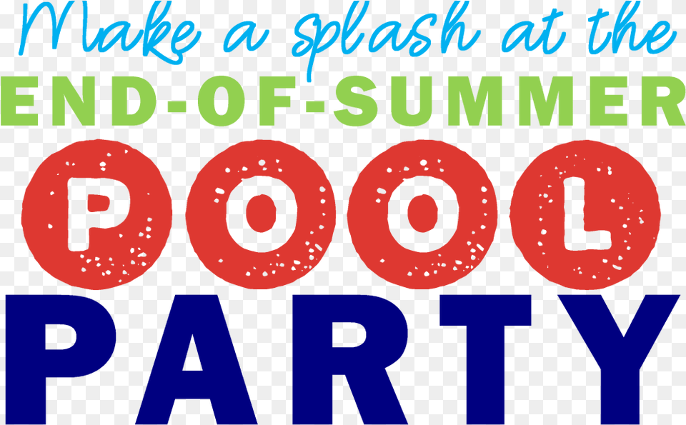 Pool Party Text Sq Circle, Number, Symbol, Person Free Transparent Png