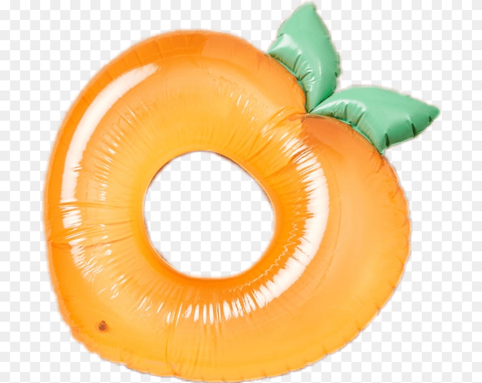 Pool Poolfloat Floatie Peach, Inflatable, Food, Sweets Free Png