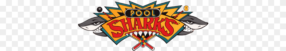 Pool Sharks Crest, Animal, Emblem, Fish, Logo Free Png Download