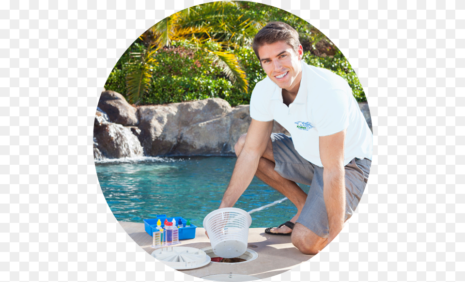 Pool Technician, Photography, Person, Face, Summer Png Image