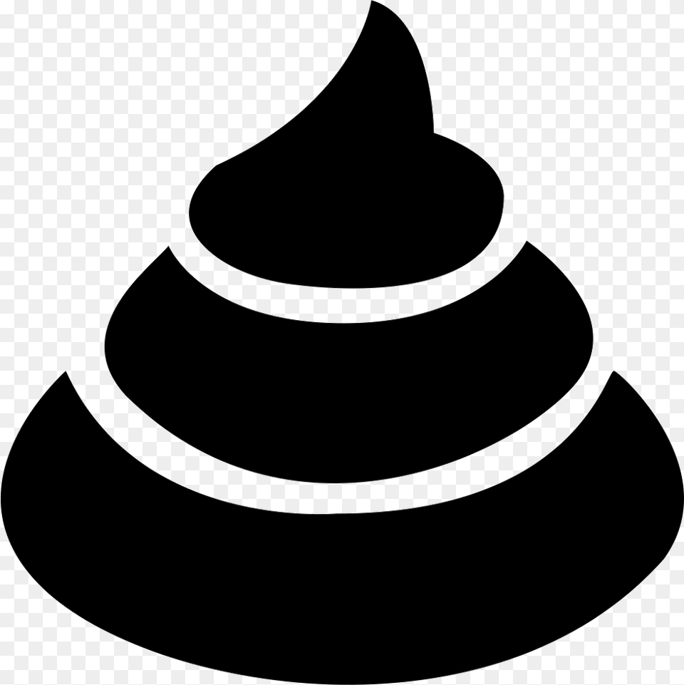 Poop, Silhouette, Stencil, Spiral Png Image