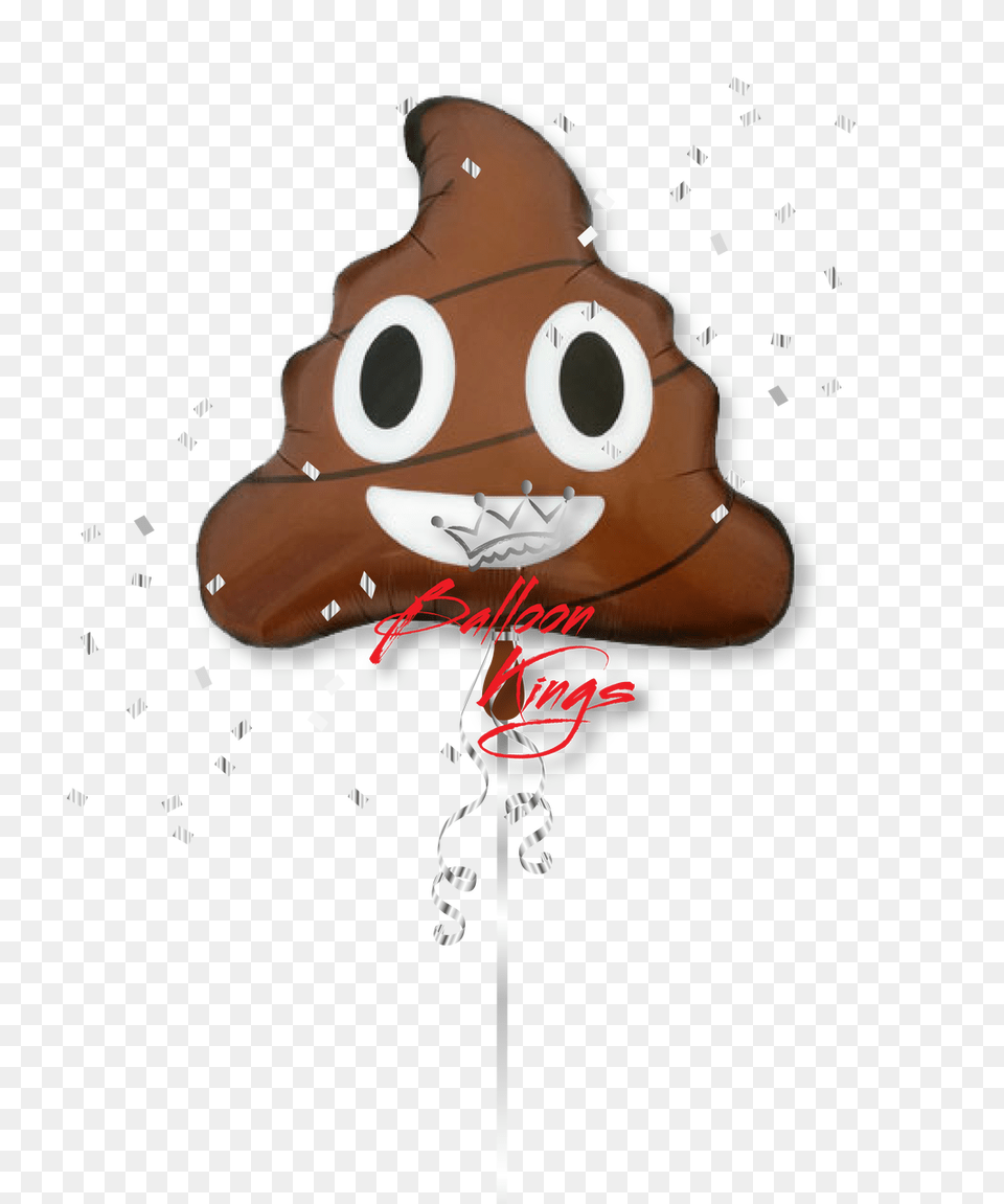 Poop Emoji With Heart Eyes Image Poop Balloons Transparent, Food, Sweets Png