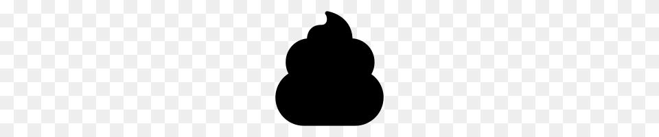 Poop Icons Noun Project, Gray Png