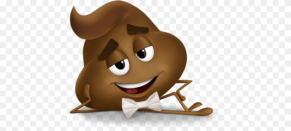 Poop Pile Of Poo Emoji Youtube Smiler Emoji Movie Characters, Formal Wear Free Png Download