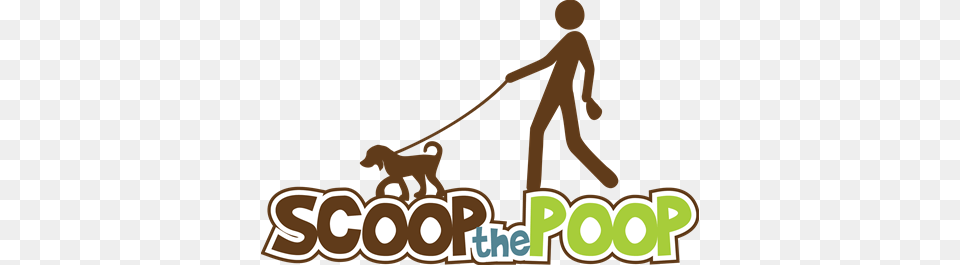 Poop Scoop Clip Art, Person, Walking, Animal, Canine Free Png Download