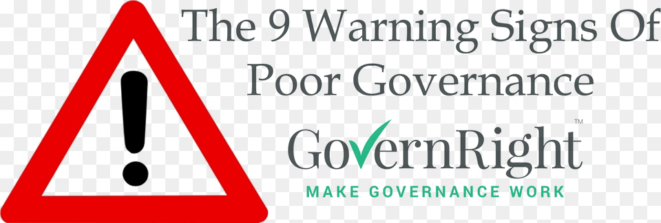 Poor Governance The Warning Signs, Triangle Free Transparent Png