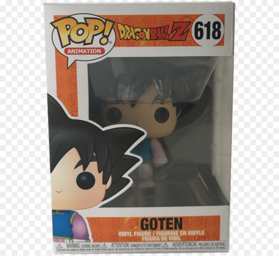 Pop Animation 618 Dragon Ball Z Goten Vinyl Figure Pop Figures Dragon Ball Z Gotten, Face, Head, Person, Baby Free Png