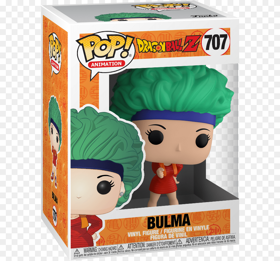 Pop Animation Dbz S7 Bulma Afro Dragon Ball Bulma Pop, Baby, Person, Face, Head Png