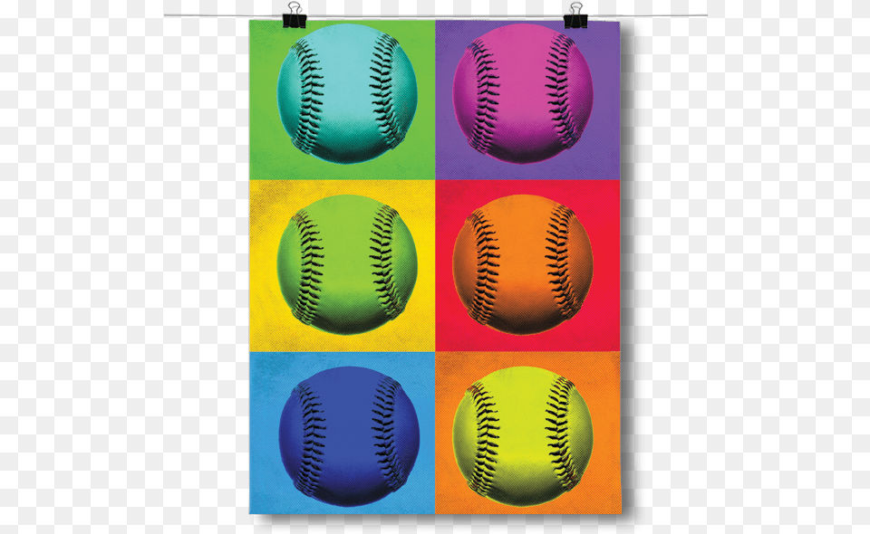 Pop Art Baseball Pop Art, Ball, Baseball (ball), Sphere, Sport Png