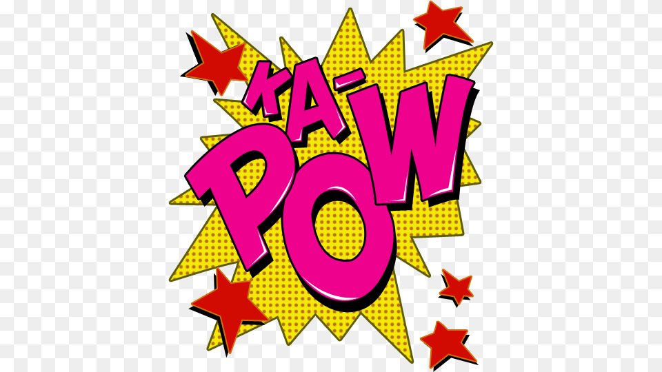 Pop Art Clipart Kapow, Dynamite, Weapon, Symbol Png