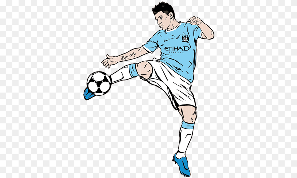 Pop Art Man City, Kicking, Person, Face, Head Free Png Download