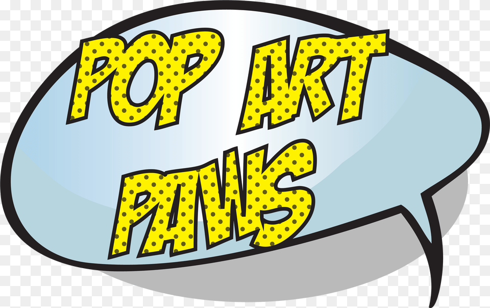 Pop Art Paws Art, Text Free Transparent Png