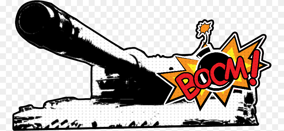 Pop Art Post War, Cannon, Weapon, Head, Person Free Transparent Png