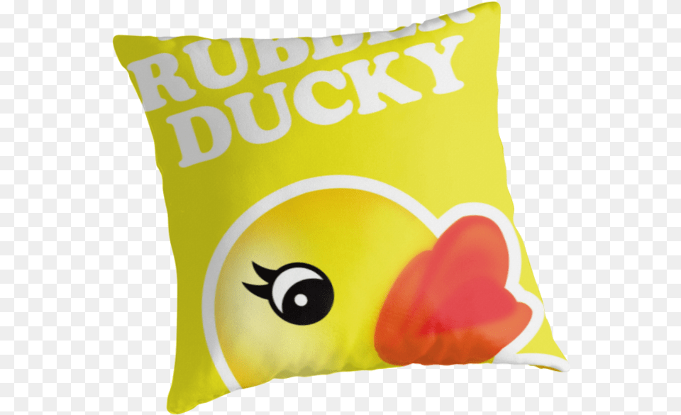 Pop Art Rubber Ducky, Cushion, Home Decor, Pillow Png Image